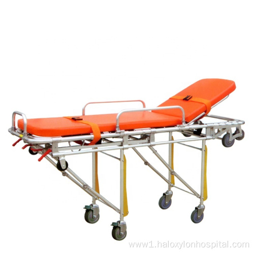 hospital emergency Aluminum ambulance stretcher